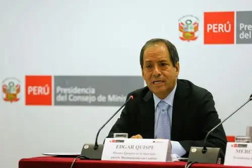 El Plan de Inversiones de la Reconstrucción con Cambios proyecta este año destinar 7,000 millones de soles para ejecutar 3,512 obras en 13 regiones afectadas por El Niño Costero, anunció hoy el director ejecutivo de la Autoridad para la Reconstrucción con Cambios (ARCC), Edgar Quispe Remón. ANDINA/Luis Iparraguirre