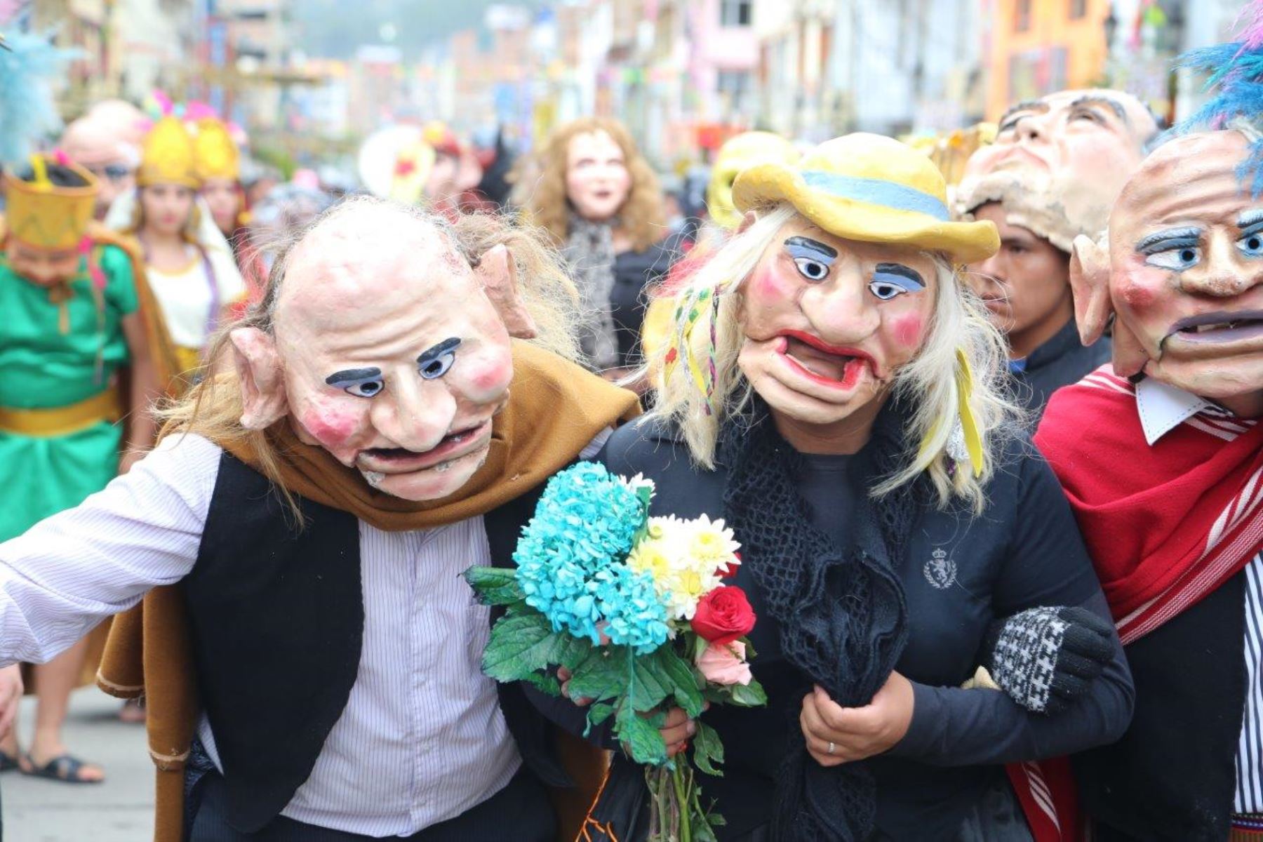 Carnaval de Huaraz: vive la fiesta que desborda alegría, diversión y fe cristiana. ANDINA/Difusión