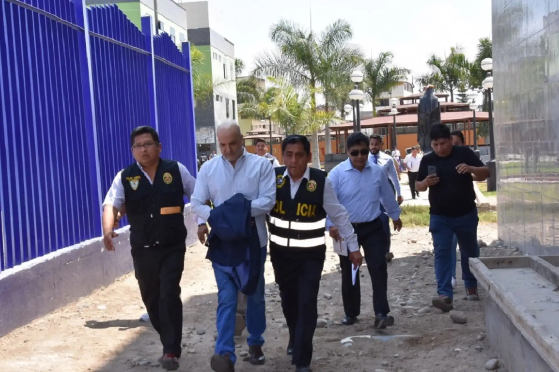 A prisión exalcalde de San Bartolo, Jorge Barthelmess. Foto: Andina/Difusión
