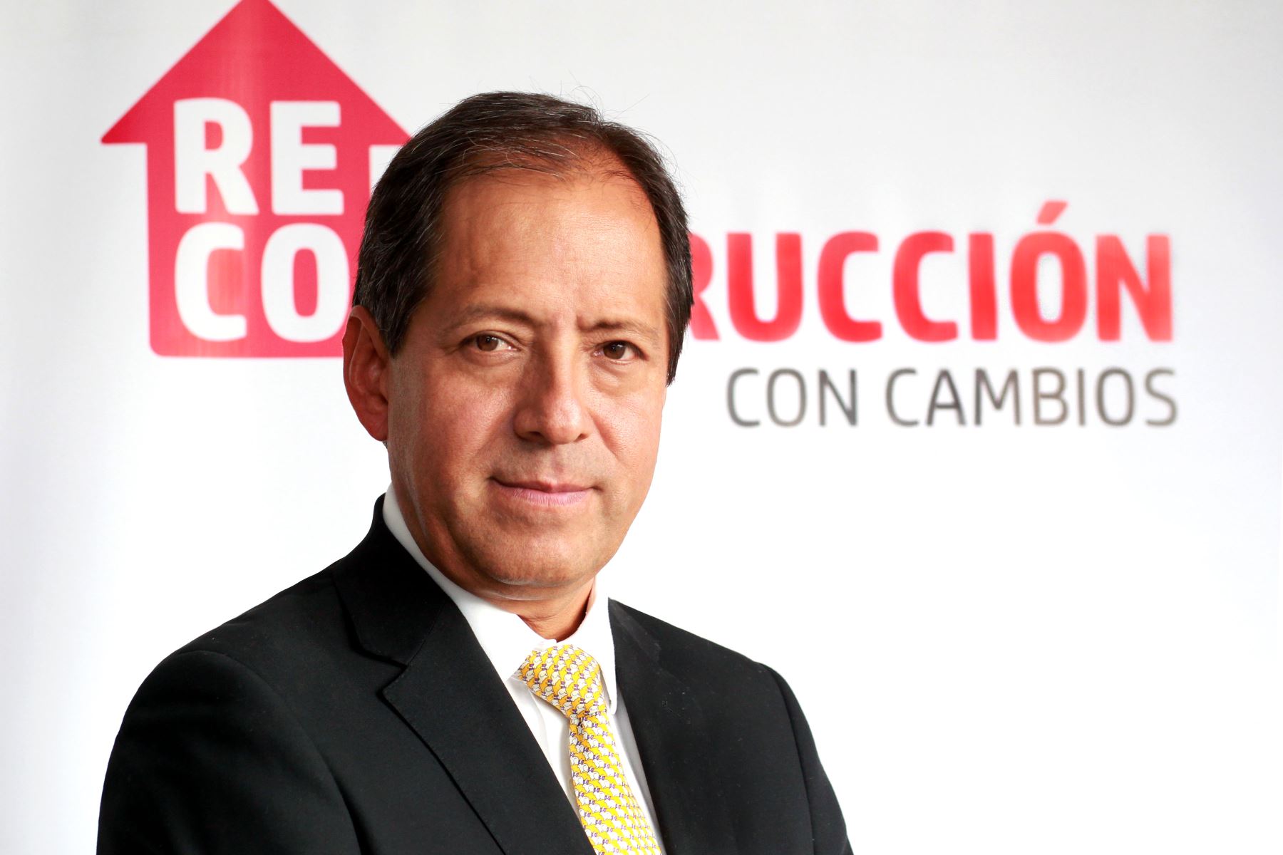 Director de la Autoridad para la Reconstrucción con Cambios. Edgar Quispe. ANDINA/Dante Zegarra