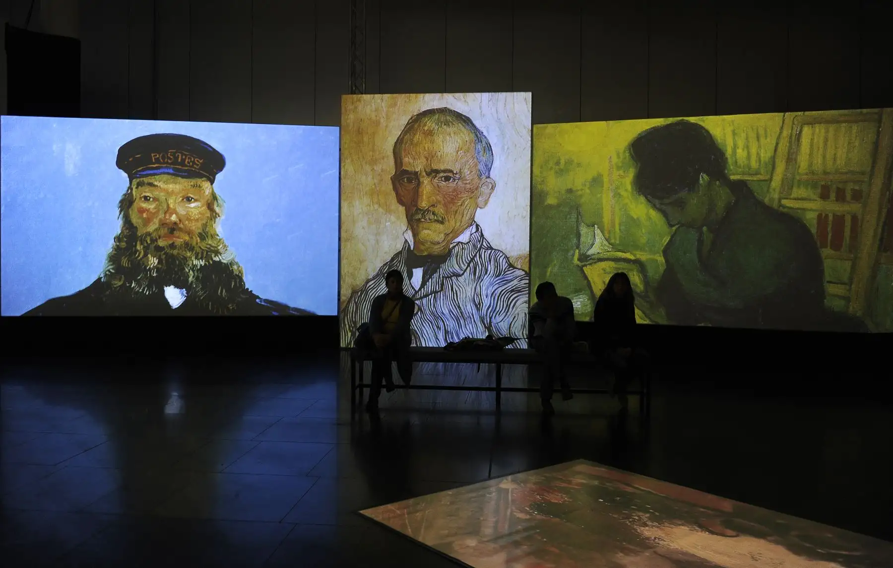 Exposición multimedia más visitada del mundo,"Van Gogh Alive - The Experience" en Sevilla. Foto: AFP