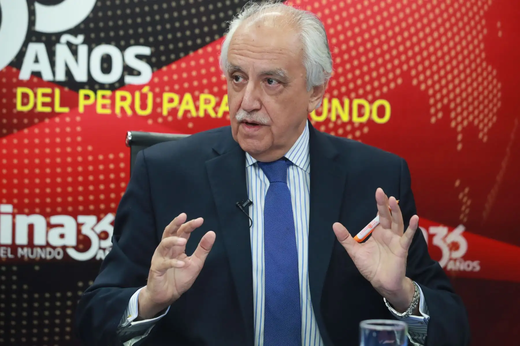 Presidente de la Asociación para el Fomento de la Infraestructura Nacional (AFIN). Foto: ANDINA