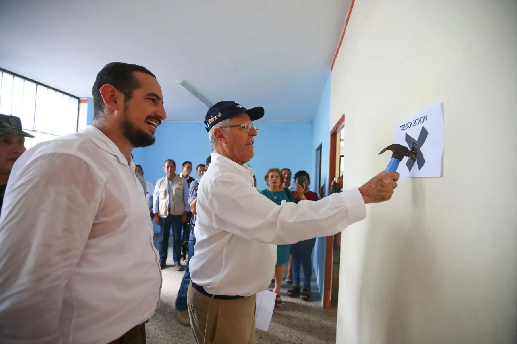 Mandatario participa en el inicio de obras de la Oficina Municipal para las Personas con Discapacidad (Omaped) en Tumbes. Foto: ANDINA/Prensa Presidencia