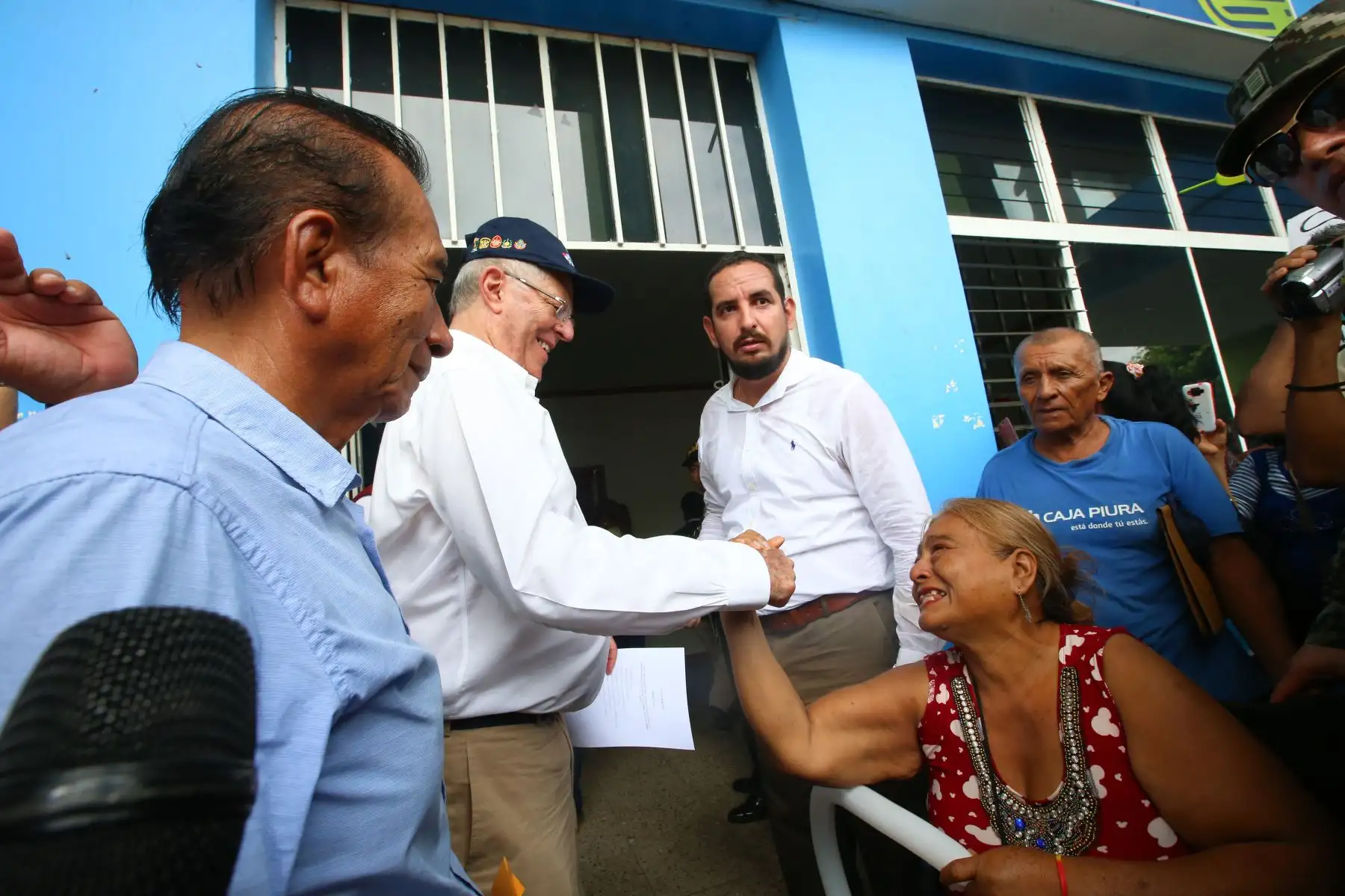 Mandatario participa en el inicio de obras de la Oficina Municipal para las Personas con Discapacidad (Omaped) en Tumbes. Foto: ANDINA/Prensa Presidencia