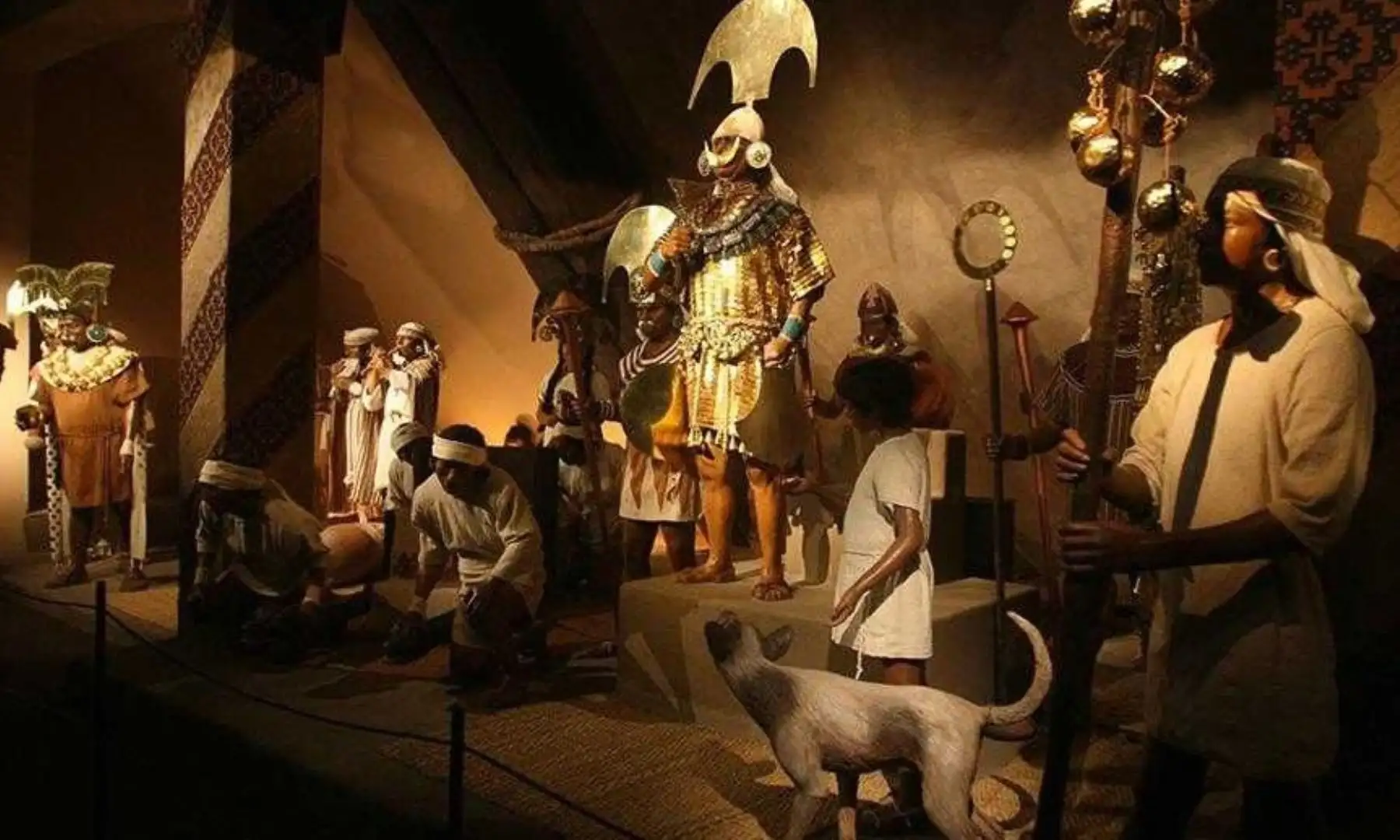 Réplicas del Señor de Sipán se exhibirán en Chile y Panamá. ANDINA/Difusión