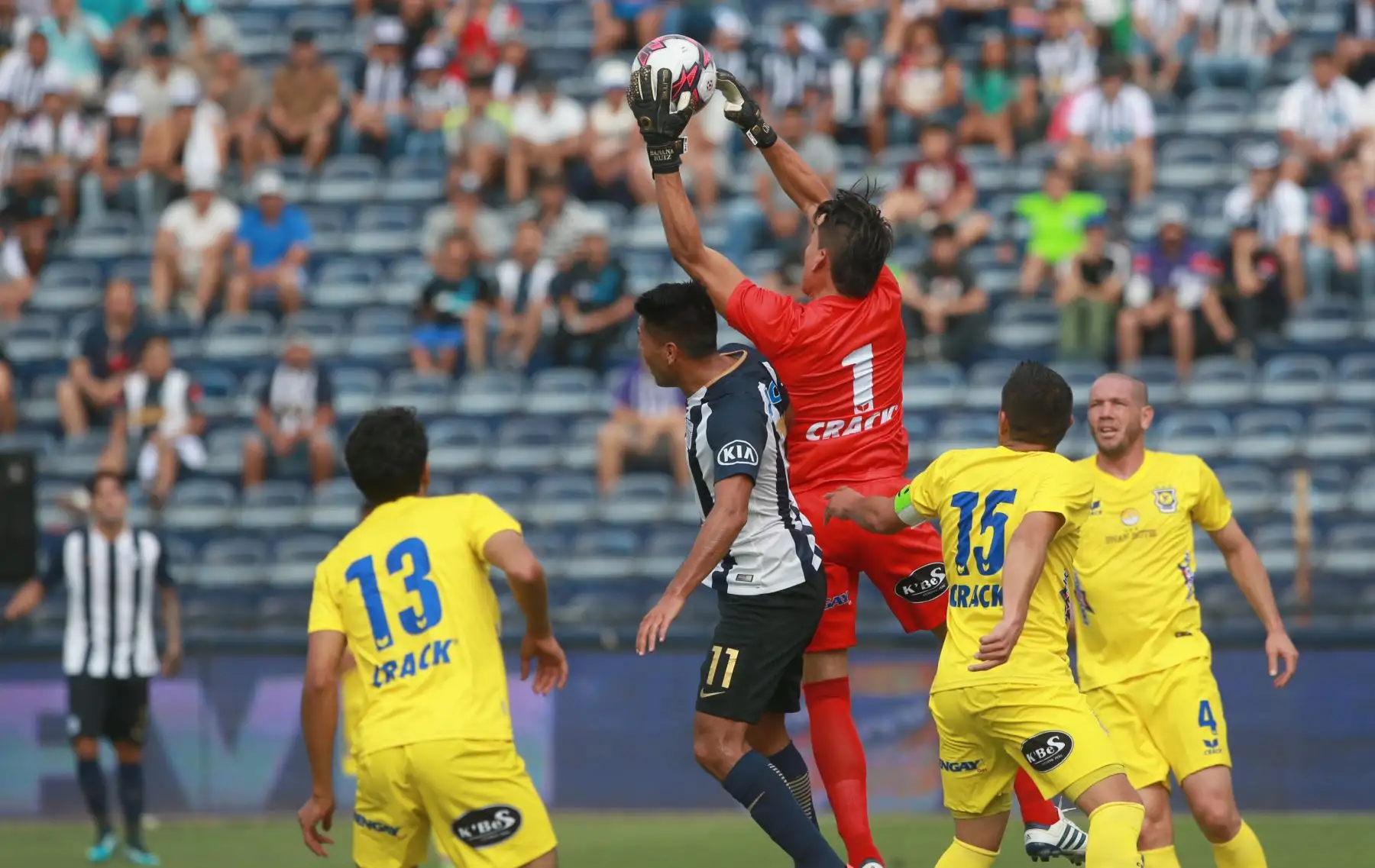 LIMA-PERÚ-FEBRERO-04.Partido por el torneo de verano Alianza Lima 1 vs Comerciantes Unidos 1, en el estadio Alejandro Villanueva. Foto:ANDINA/ Jhony Laurente