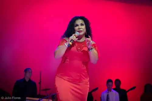 Eva Ayllón acaba de regresar de Chile, donde se presentó junto a Inti Illimani Histórico.