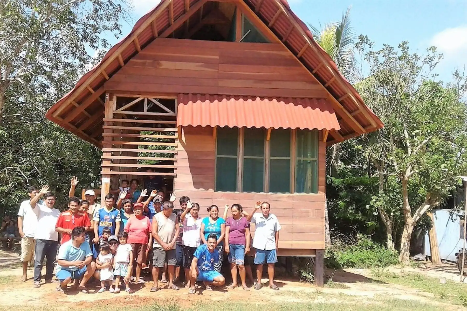 Ministerio de Vivienda mejora viviendas rurales de 130 familias de región Ucayali. ANDINA/Difusión
