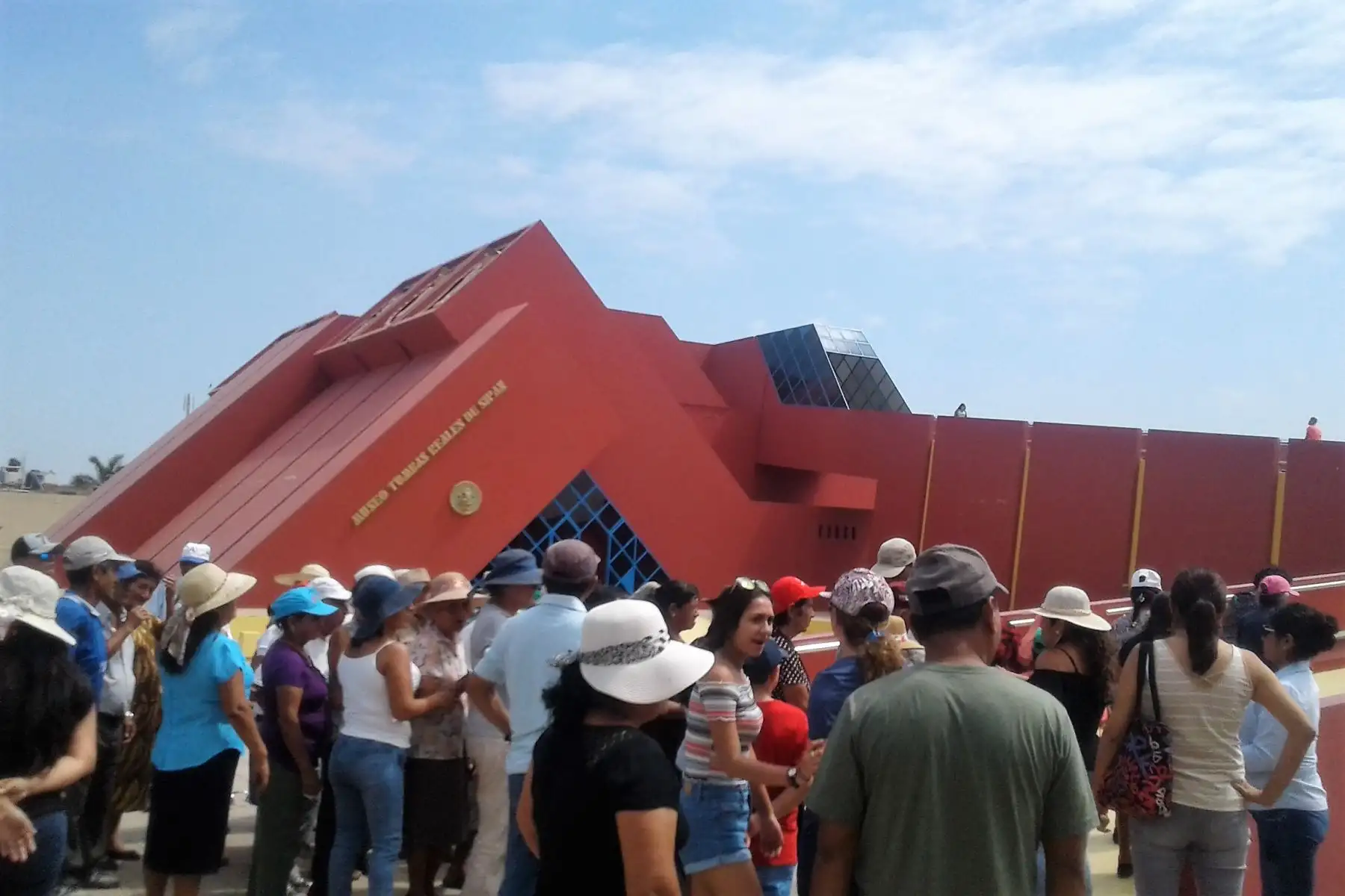 Más de 3,000 visitantes recibió el museo Tumbas Reales el primer domingo de febrero. ANDINA.