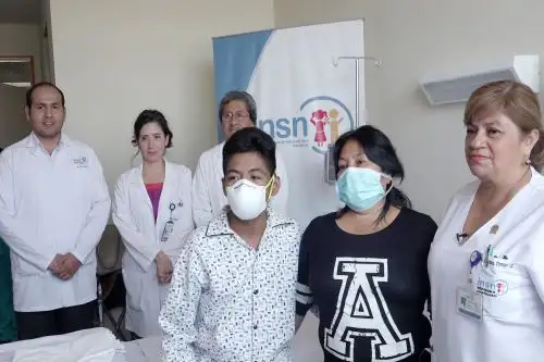 Joven se atendía en INSN-SB desde febrero del 2016. Foto: Difusión
