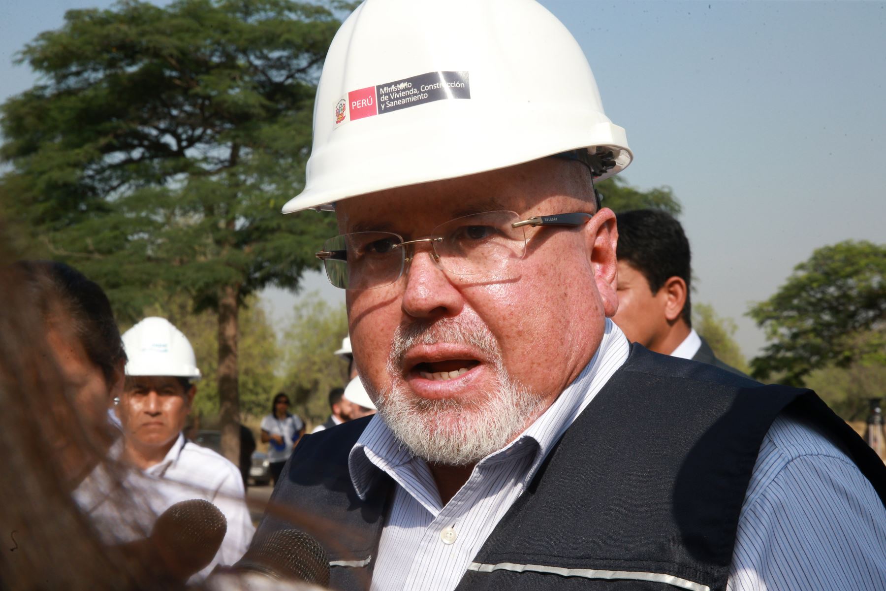 Ministro de Vivienda, Construcción y Saneamiento, Carlos Bruce. ANDINA/Norman Córdova