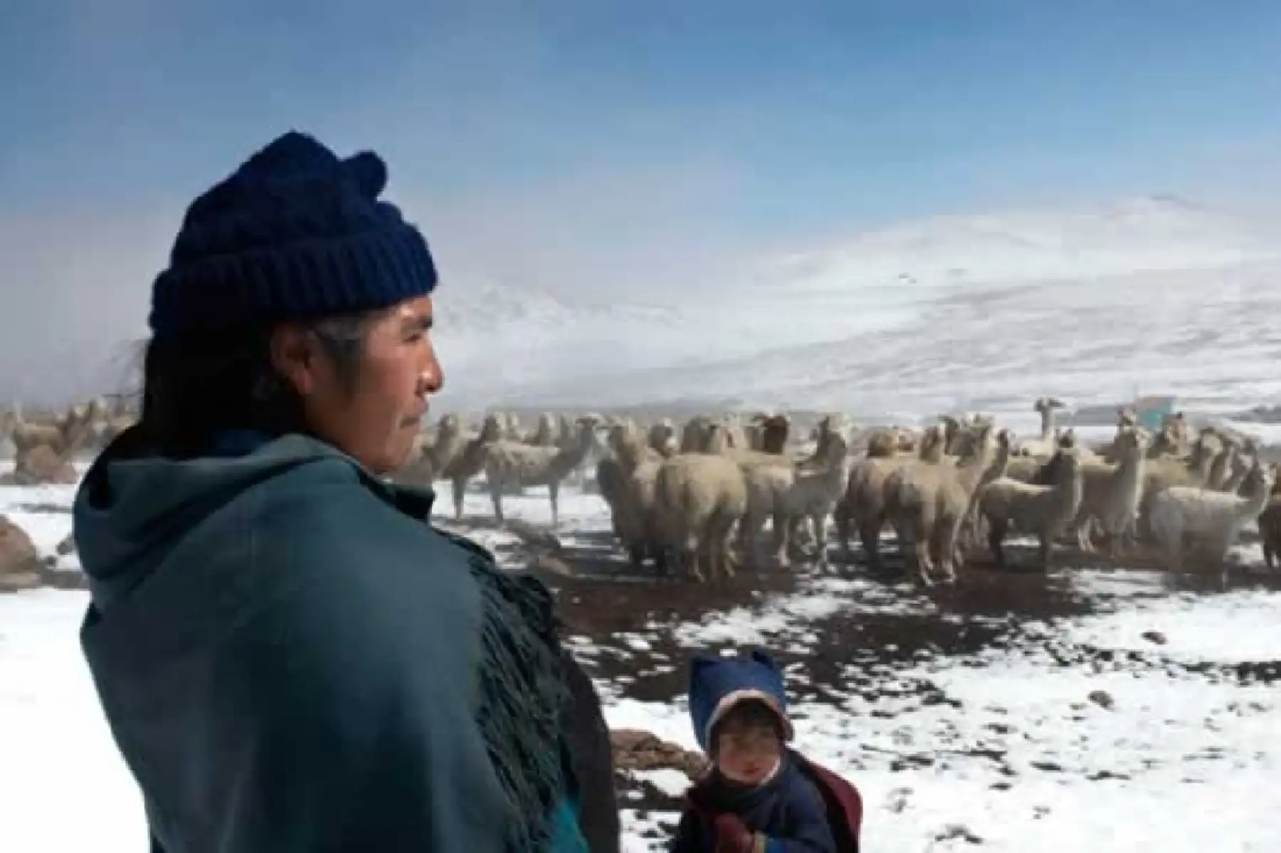 Lluvias en la sierra estarían acompañadas de nevada. ANDINA/Difusión