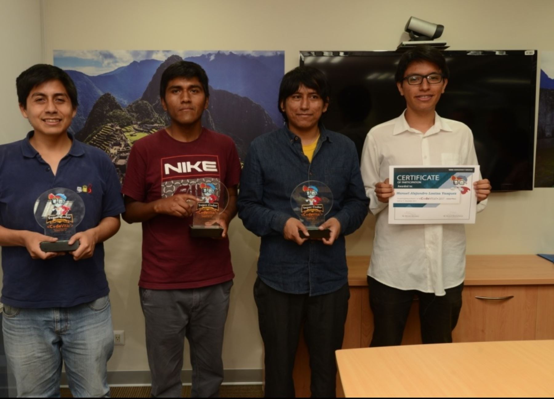 El talento peruano estará presente en Concurso Internacional de Programación. Foto: Andina/Difusión