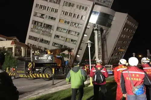 Terremoto en Taiwán. Foto: Efe.