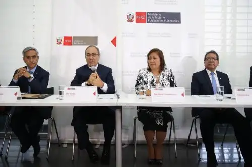 Comisión Interinstitucional anunció medidas para proteger a niñez de la violencia. Foto: Andina/Difusión