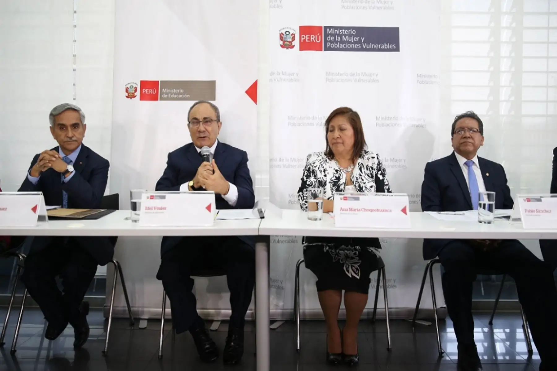 Comisión Interinstitucional anunció medidas para proteger a niñez de la violencia. Foto: Andina/Difusión