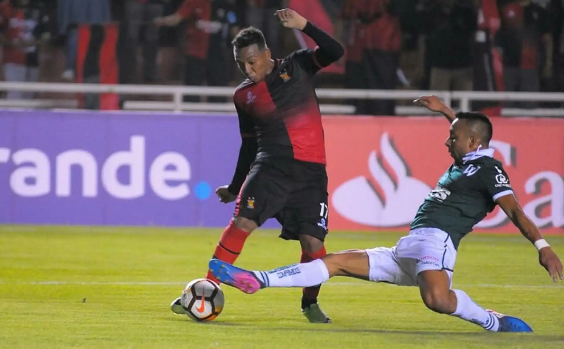Melgar fue eliminado de la Copa Libertadores. Cortesía Diego Ramos