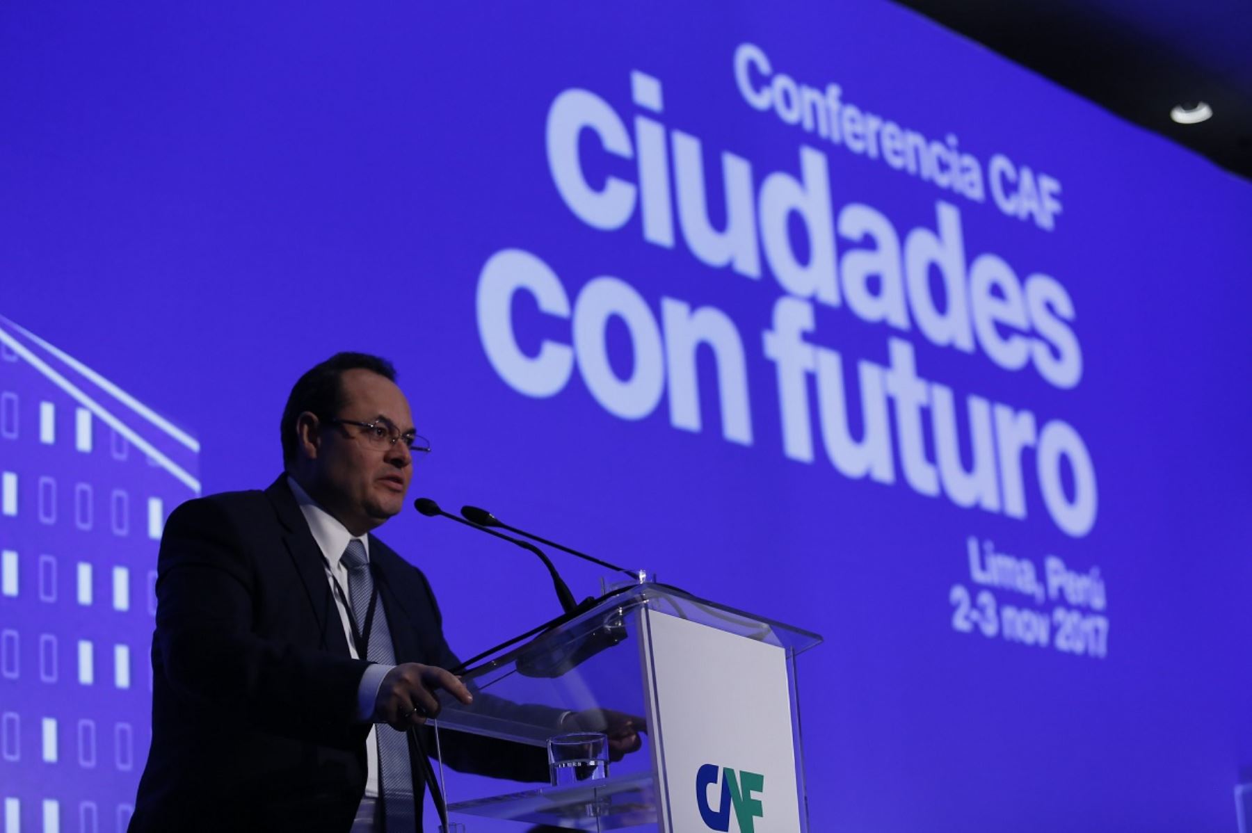 Presidente ejecutivo de CAF, Luis Carranza. Foto: CAF.
