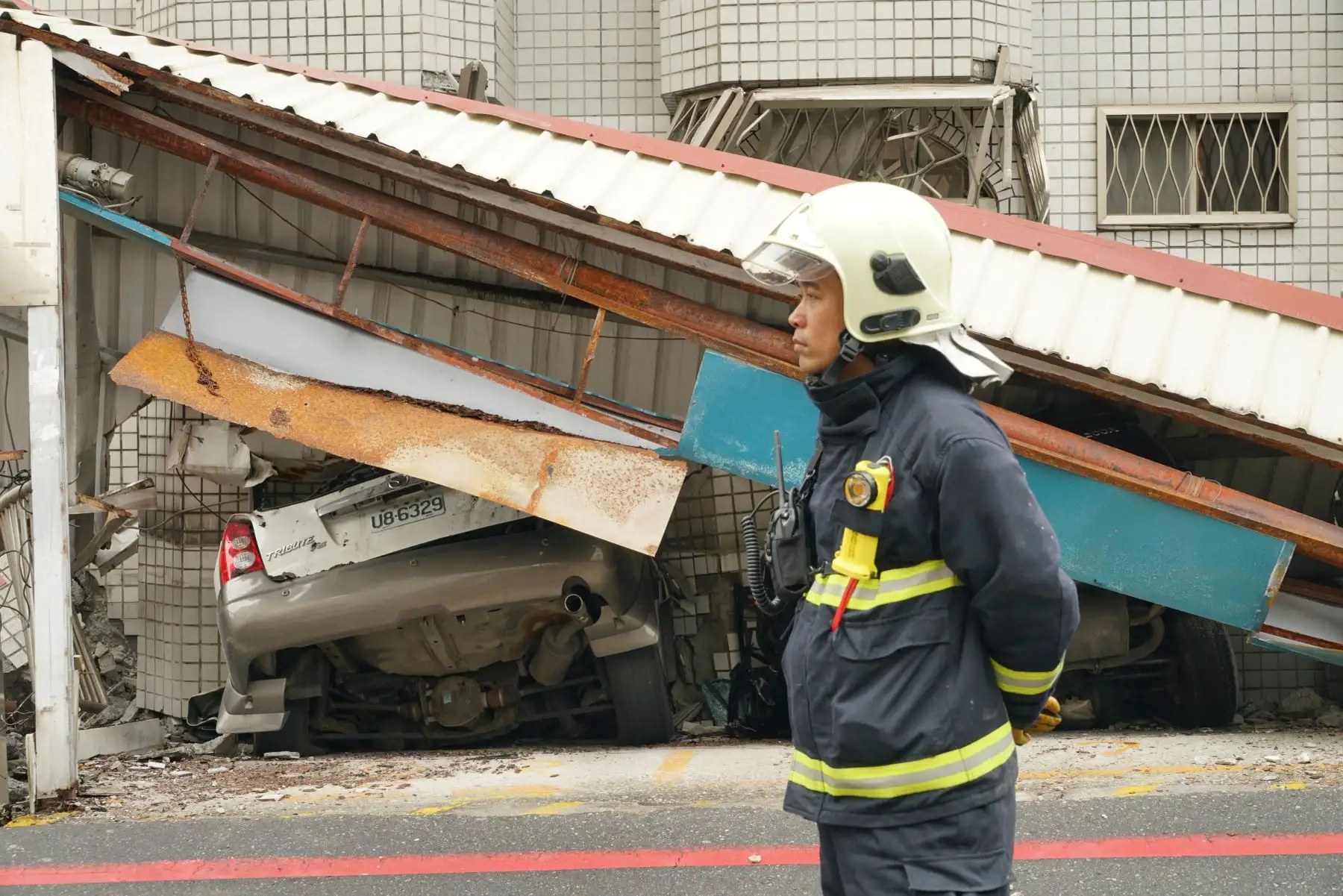 Un terremoto de 6,4 en Taiwán deja al menos seis muertos y más de 200 heridos. Foto: AFP