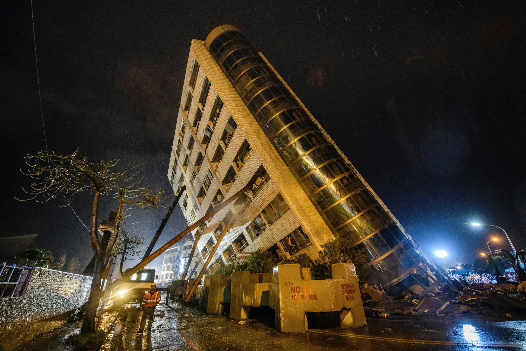 Un terremoto de 6,4 en Taiwán deja al menos seis muertos y más de 200 heridos. Foto: AFP