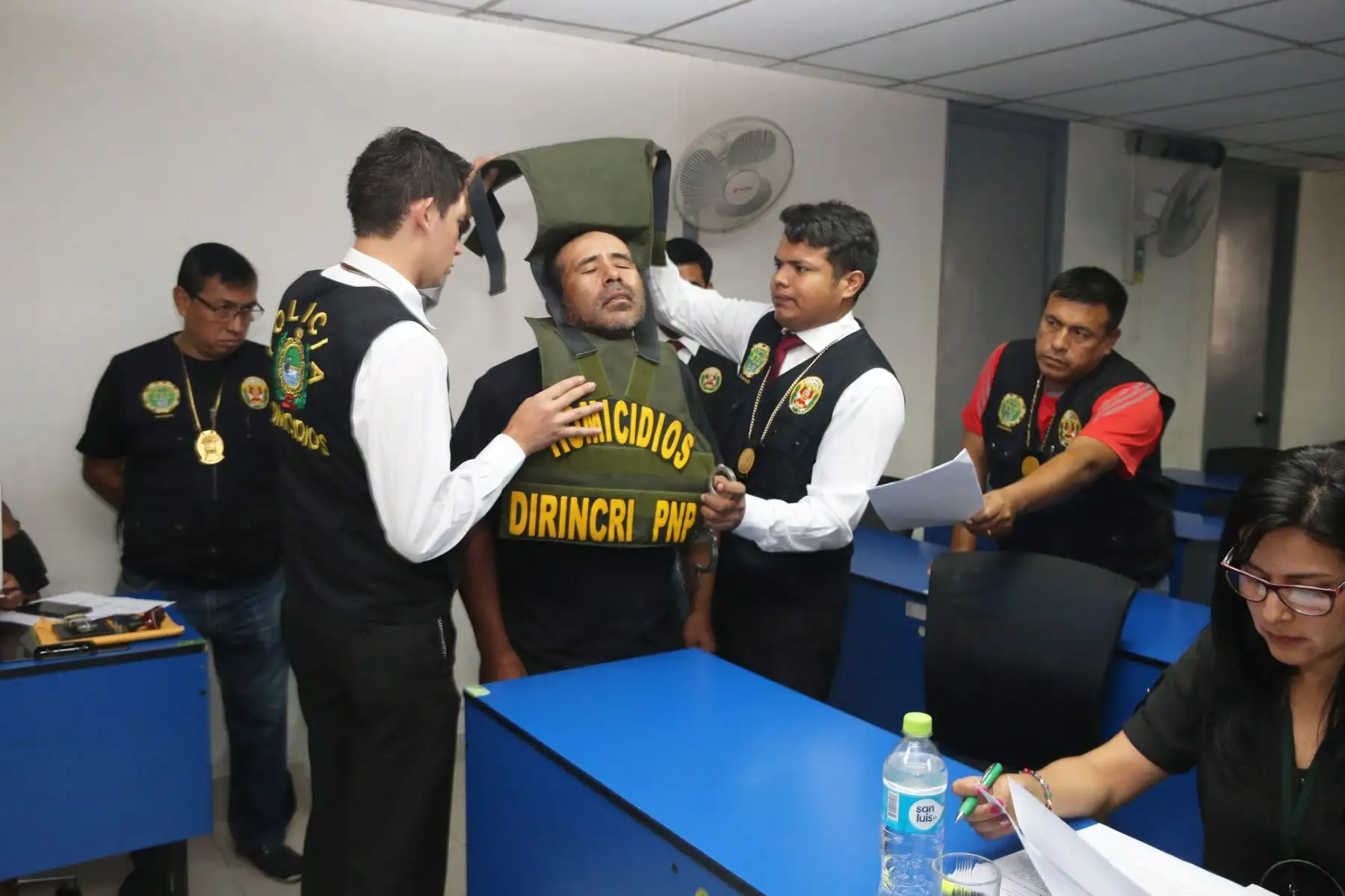 César Alva Mendoza, asesino confeso de niña. Foto: ANDINA/Poder Judicial.