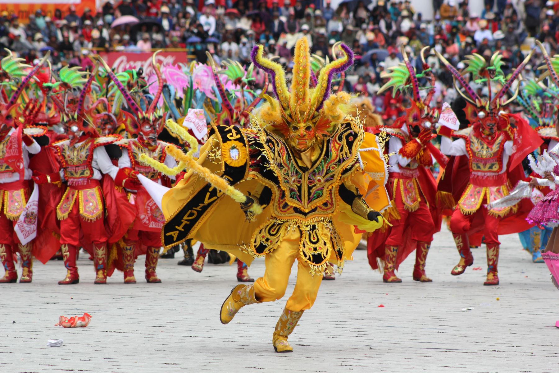 La Festividad de la Virgen de la Candelaria es la más grande fiesta que se celebra en Puno. ANDINA