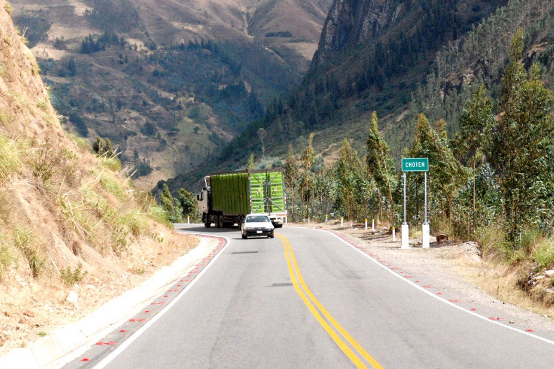 Con cinemómetros medirán velocidad de vehículos en carreteras. Foto ANDINA/Eduard Lozano