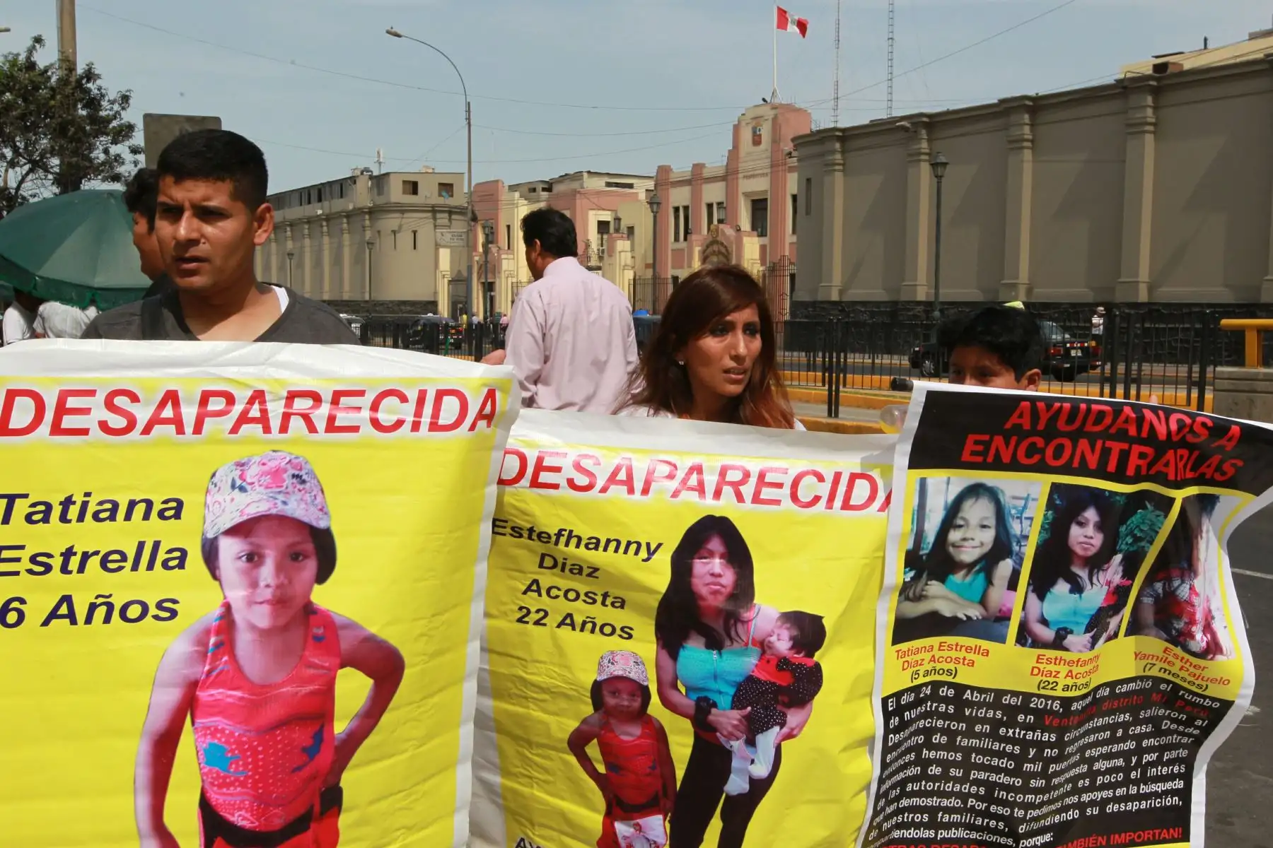 Familiares aseguran no descansarán hasta encontrar a sus parientes perdidos. Foto: ANDINA/Dante Zegarra