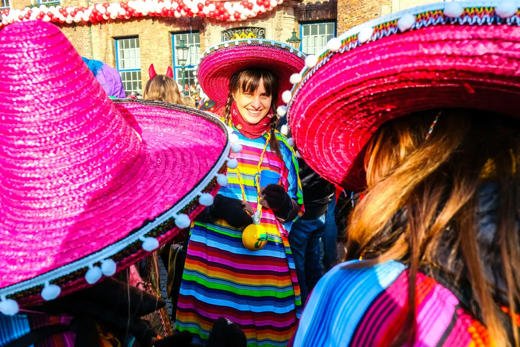 Celebraciones por el inicio del carnaval en Duesseldorf, Alemania. Foto: AFP