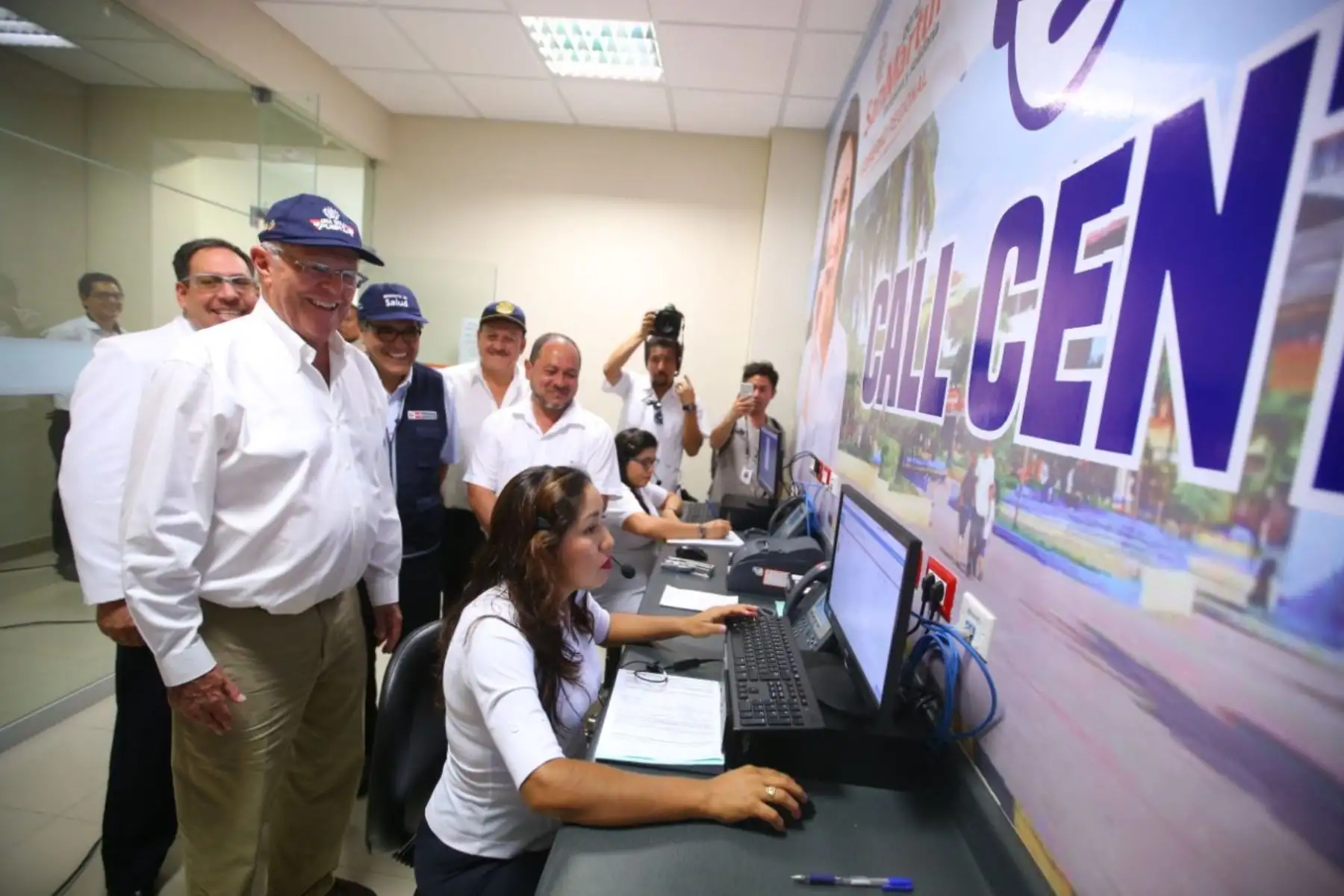 Presidente Kuczynski, supervisó los servicios de salud que se brindan a los pacientes en el Hospital Tarapoto de la región San Martín. Foto: ANDINA/ Prensa Presidencia