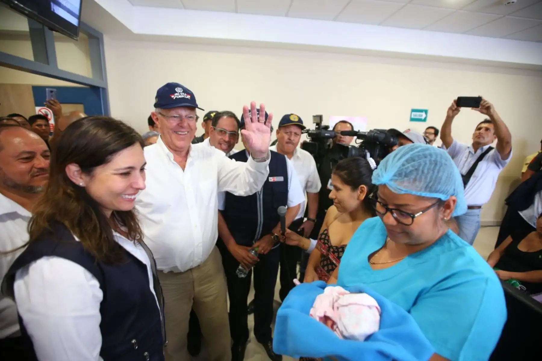 Presidente Kuczynski, supervisó los servicios de salud que se brindan a los pacientes en el Hospital Tarapoto de la región San Martín. Foto: ANDINA/ Prensa Presidencia