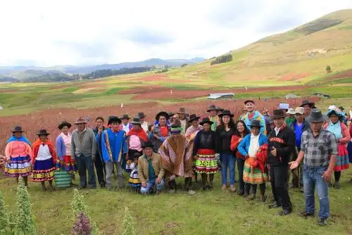Productores de Andahuaylas que exportan a Italia. Foto: Cortesía Mincetur.