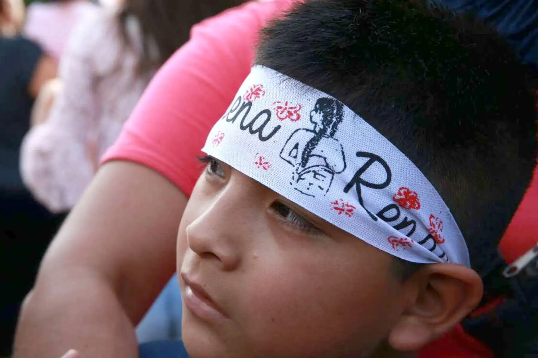 LIMA PERÚ - FEBRERO 08. "Marcha Jimena renace" se concentra en la Plaza San Martin. Foto: ANDINA/Jhony Laurente