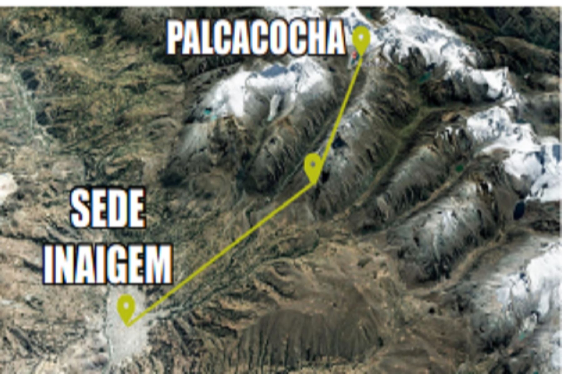 Actualmente el volumen de la laguna Palcacocha llega a 17 millones, 400 mil metros cúbicos y en la década de los 70 alcanzaba el medio millón.