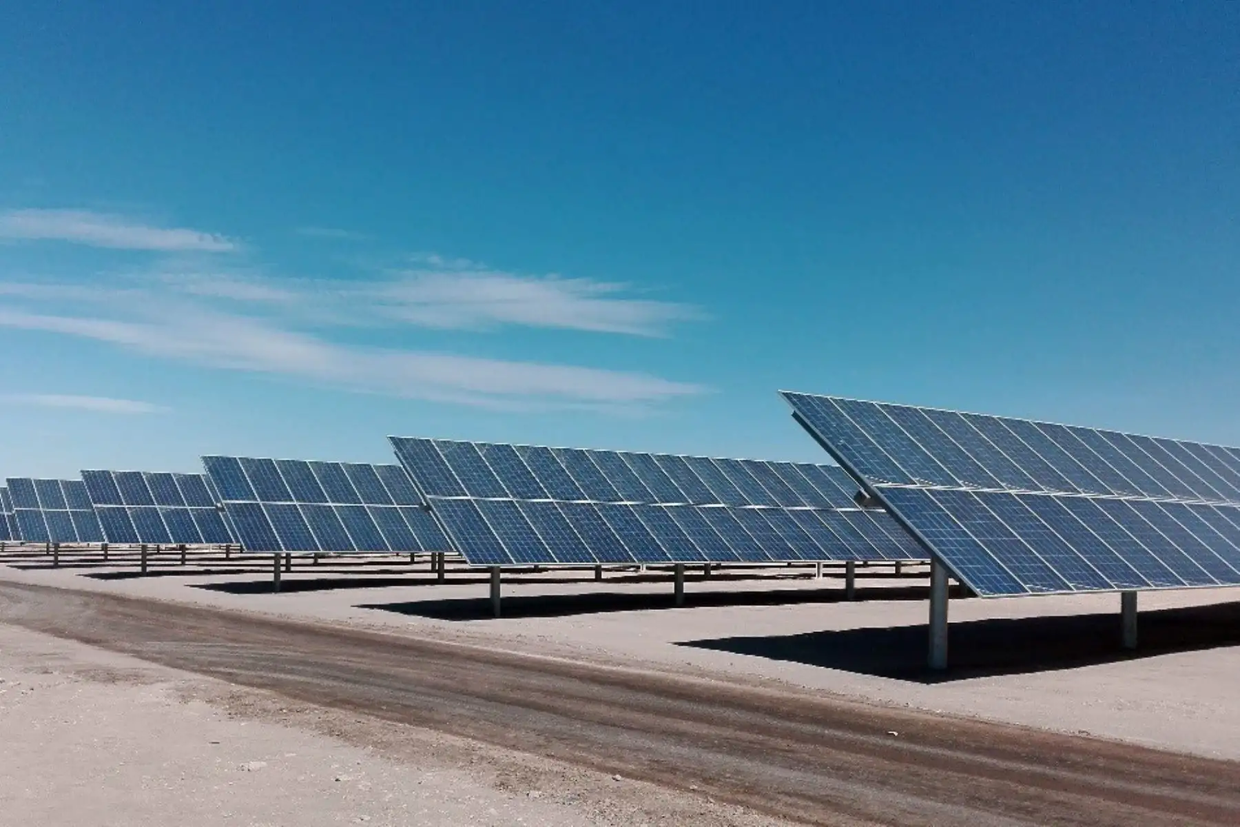 Energía solar. ANDINA/Difusión