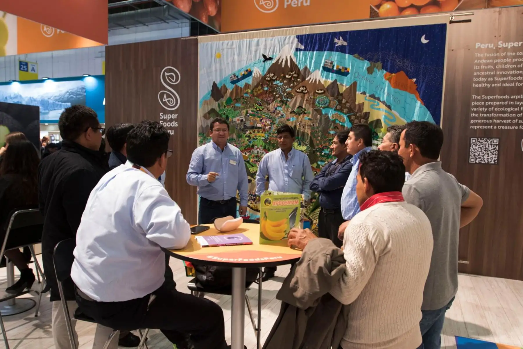 Negocios en Feria Fruit Logistica 2018 de Alemania.