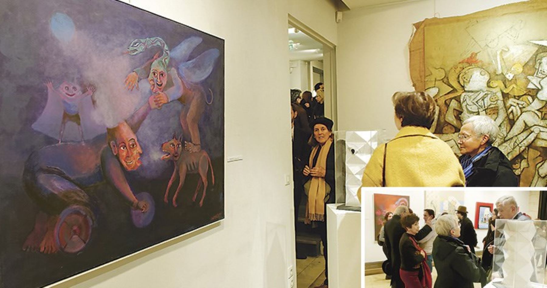 Arte contemporáneo peruano en París. Foto: ANDINA/Difusión