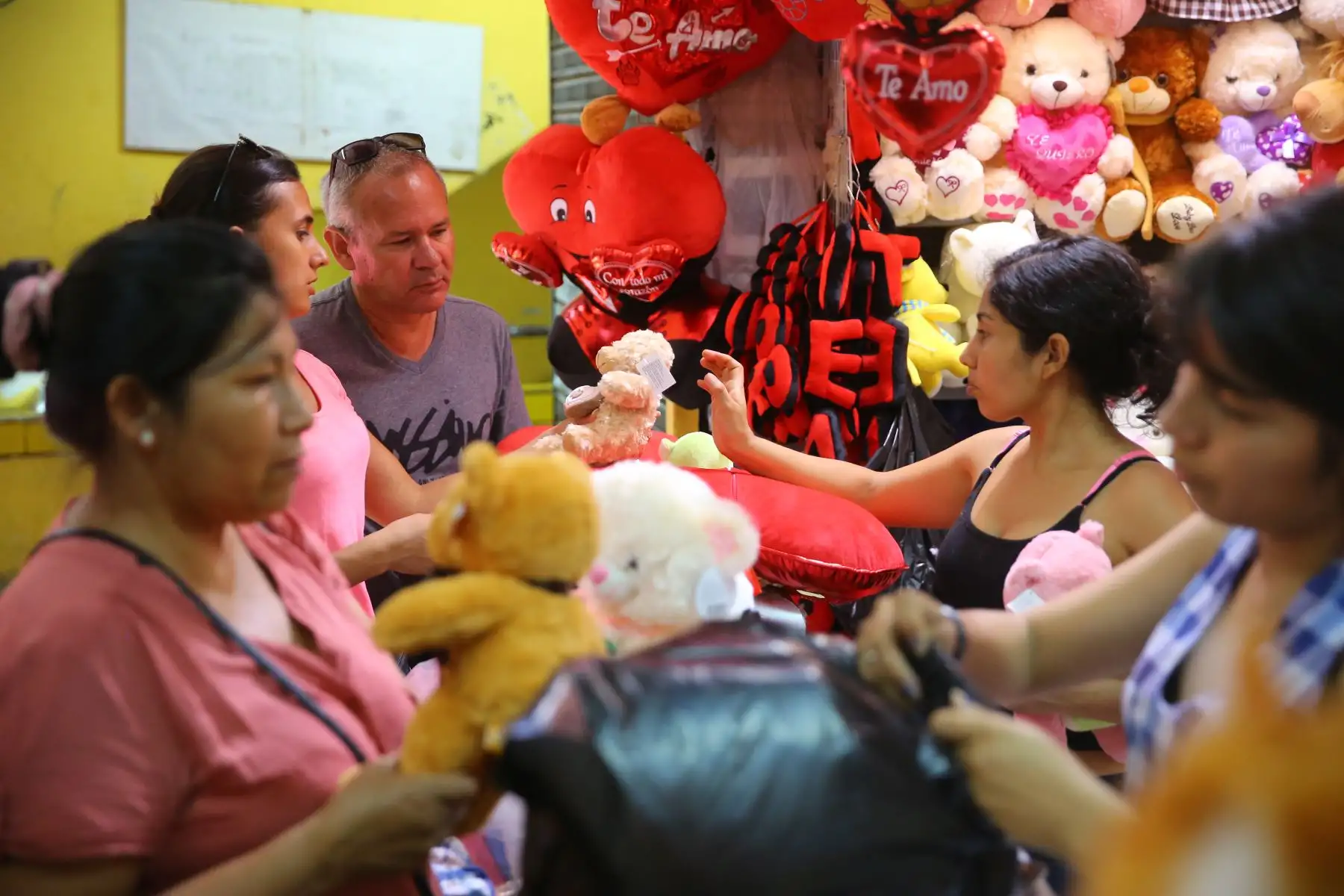 San Valentín. ANDINA/Luis Iparraguirre