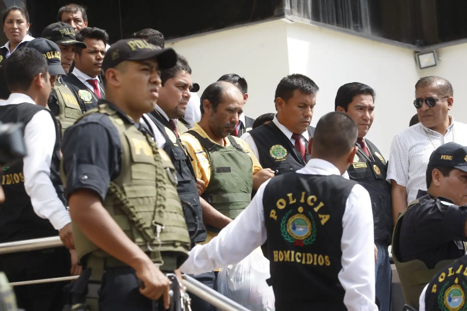 LIMA- PERÚ- FEBRERO 11. Poder Judicial dicta nueve meses de prisión preventiva para César Augusto Alva Mendoza, violador y asesino confeso de una niña de 11 años en el distrito de San Juan de Lurigancho. Foto: ANDINA/Eddy Ramos.