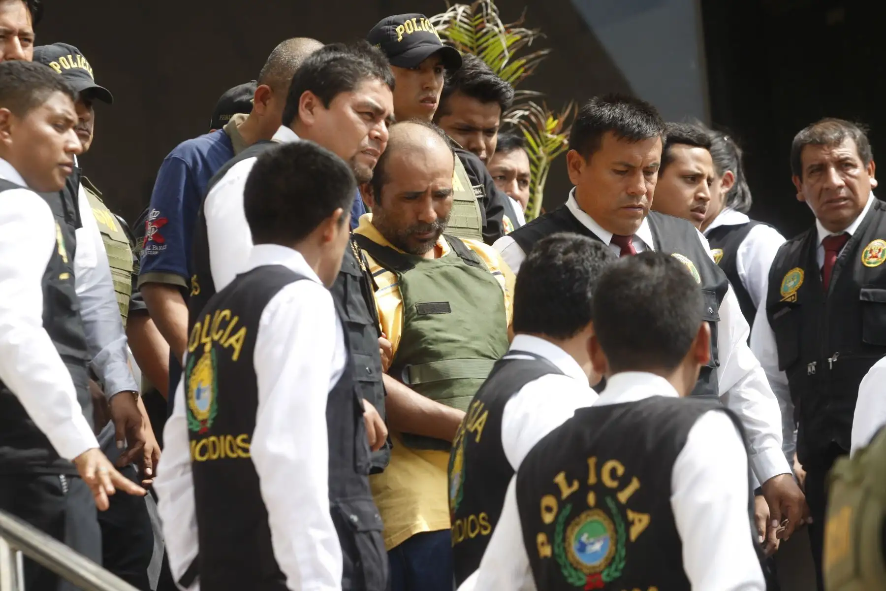 LIMA- PERÚ- FEBRERO 11. Poder Judicial dicta nueve meses de prisión preventiva para César Augusto Alva Mendoza, violador y asesino confeso de una niña de 11 años en el distrito de San Juan de Lurigancho. Foto: ANDINA/Eddy Ramos.