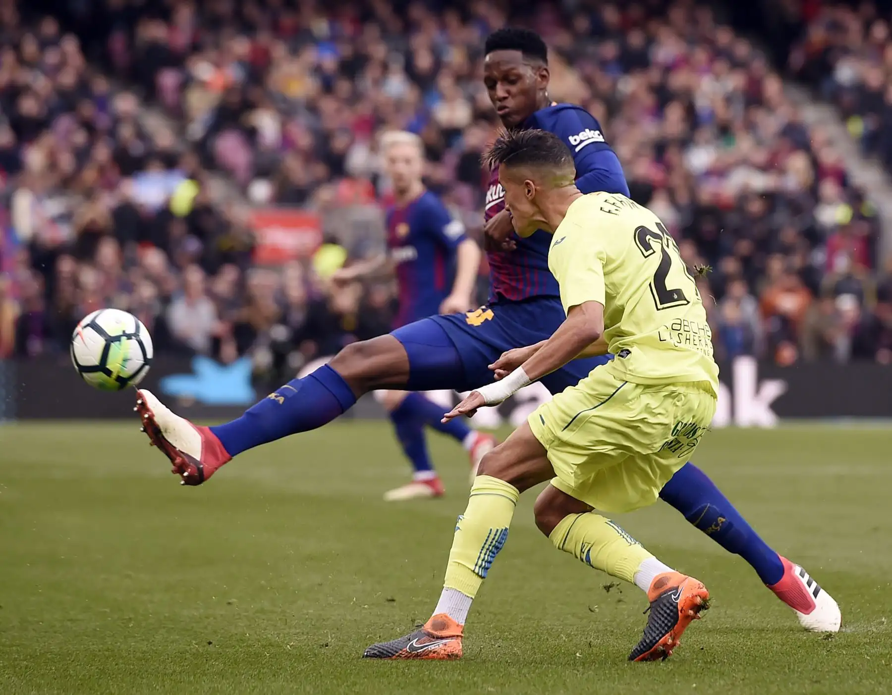 Barcelona empata a cero goles con el Getafe. Foto: AFP