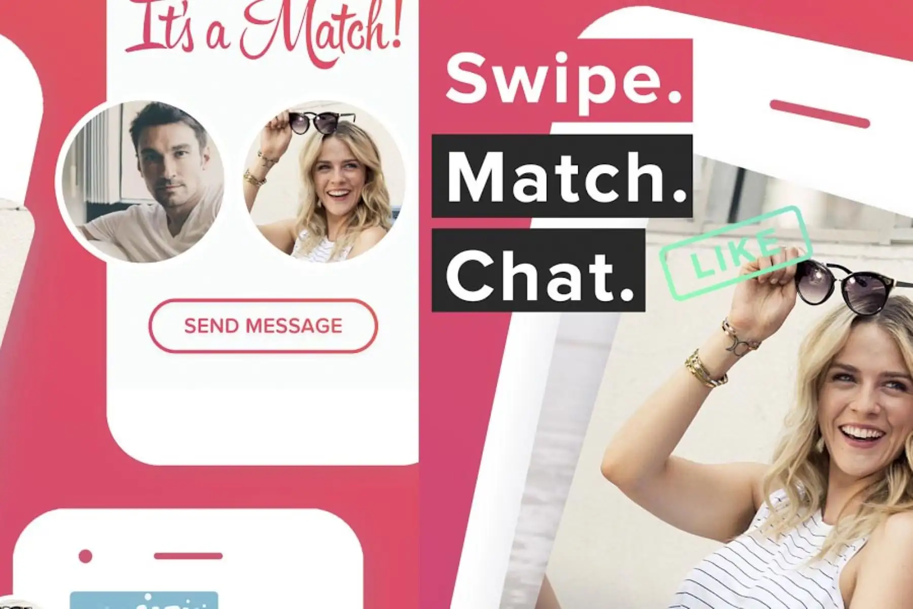 Tinder.  El 85% de los usuarios del Perú tienen entre 18 y 34 años. Se hacen 2,500 millones de swipes al año en el Perú para confirmar que un usuario tiene interés por otro. Los miembros cambian su ubicación y eligen Estados Unidos, España, Colombia, Brasil y Argentina.