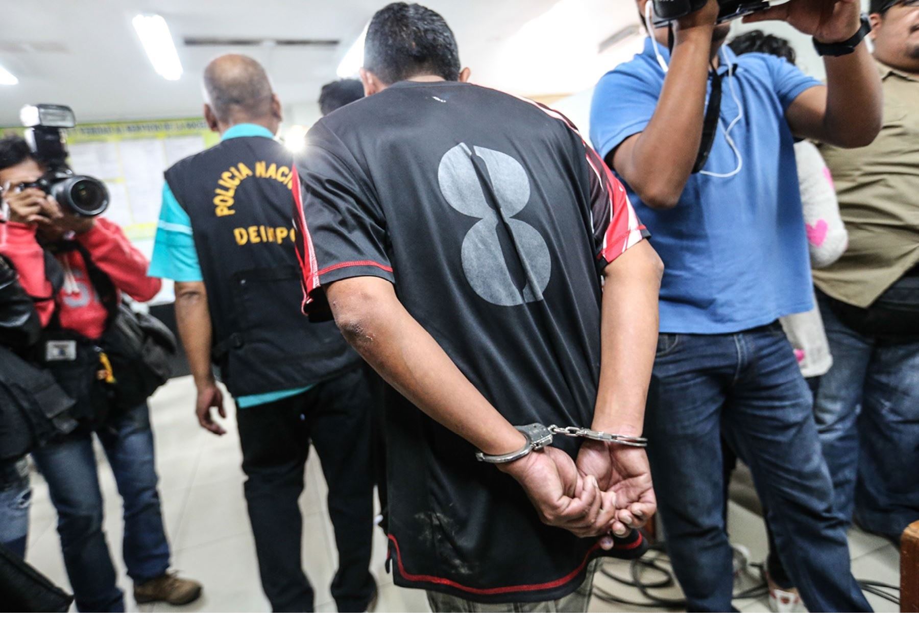 Del total de detenidos, nueve están requisitoriados por el Poder Judicial por los delitos de violación sexual y actos contra el pudor.