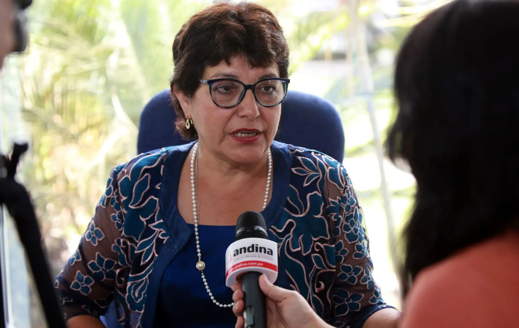LIMA-PERÚ-FEBRERO-13. Entrevista  a  Flor Luna Victoria Mori,  superintendenta de la SUNEDU. Foto:ANDINA/ Jhony Laurente