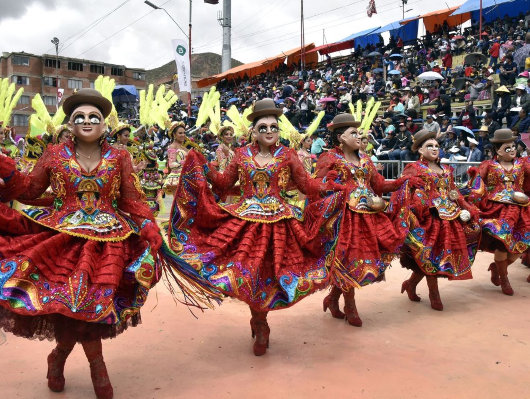 Carnaval en Bolivia Foto: AFP