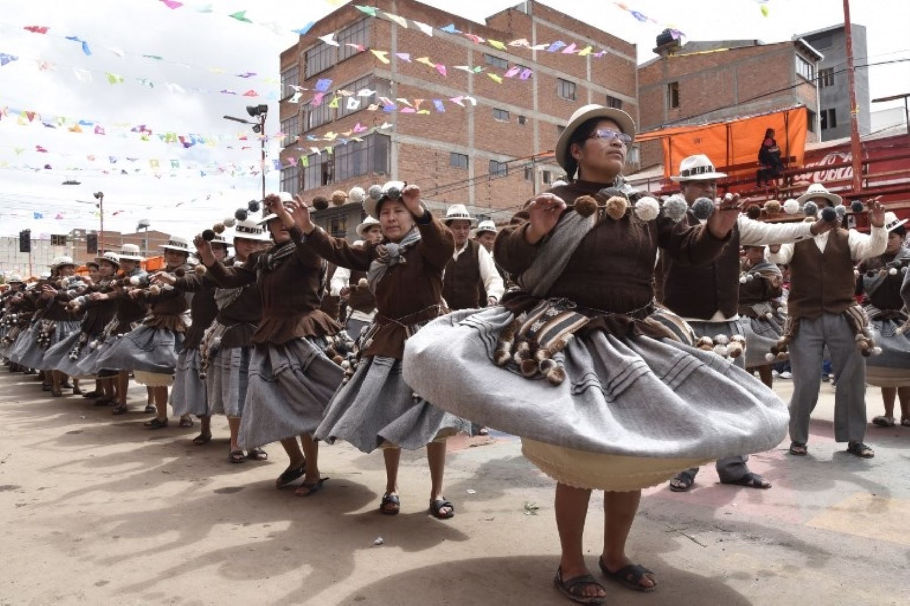Carnaval de Oruro, en Bolivia. Foto AFP