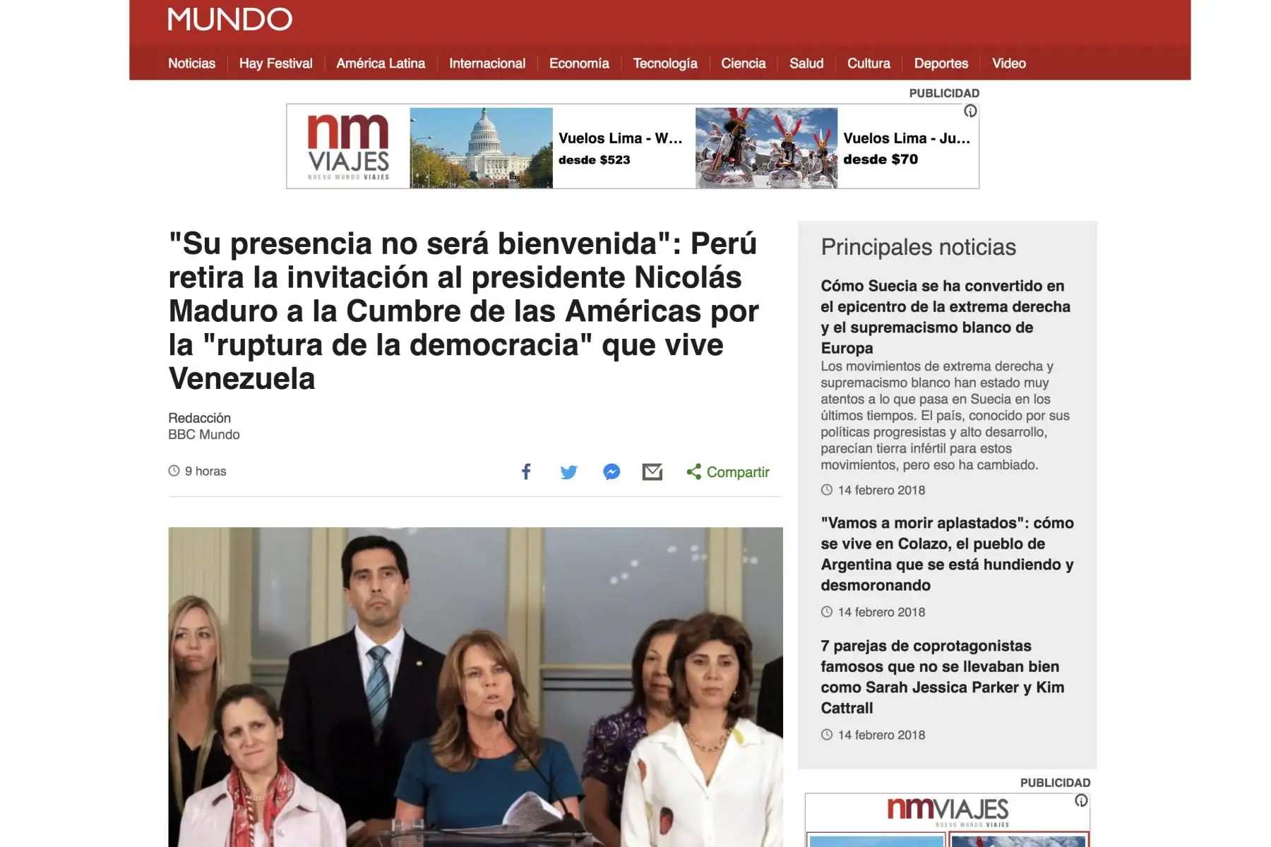 Foto: ANDINA/Carlos Lezama.