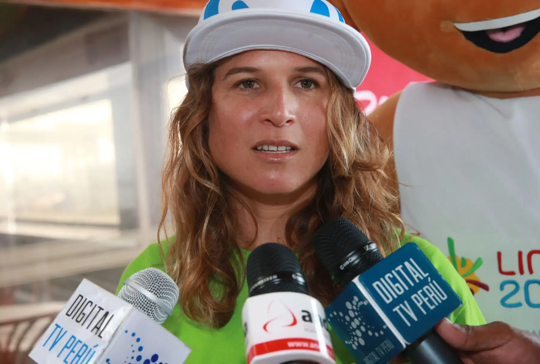 LIMA-PERÚ-FEBRERO-14. Juramentación de  la Campeona Mundial  de Surf  Sofia Mulanovich como Embajadora de los Juegos Panamericanos 2019. Foto: ANDINA/Norman Córdova
