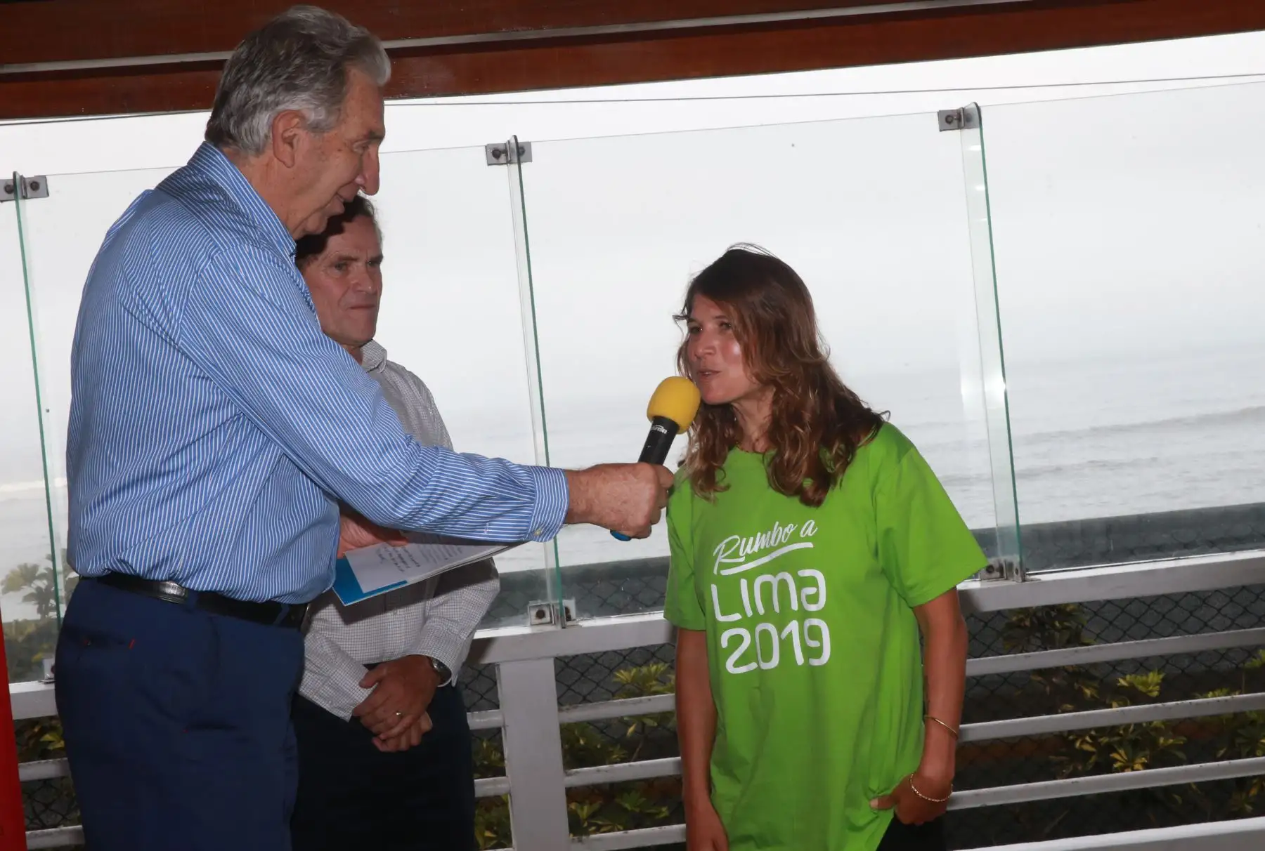 LIMA-PERÚ-FEBRERO-14. Juramentación de  la Campeona Mundial  de Surf  Sofia Mulanovich como Embajadora de los Juegos Panamericanos 2019. Foto: ANDINA/Norman Córdova