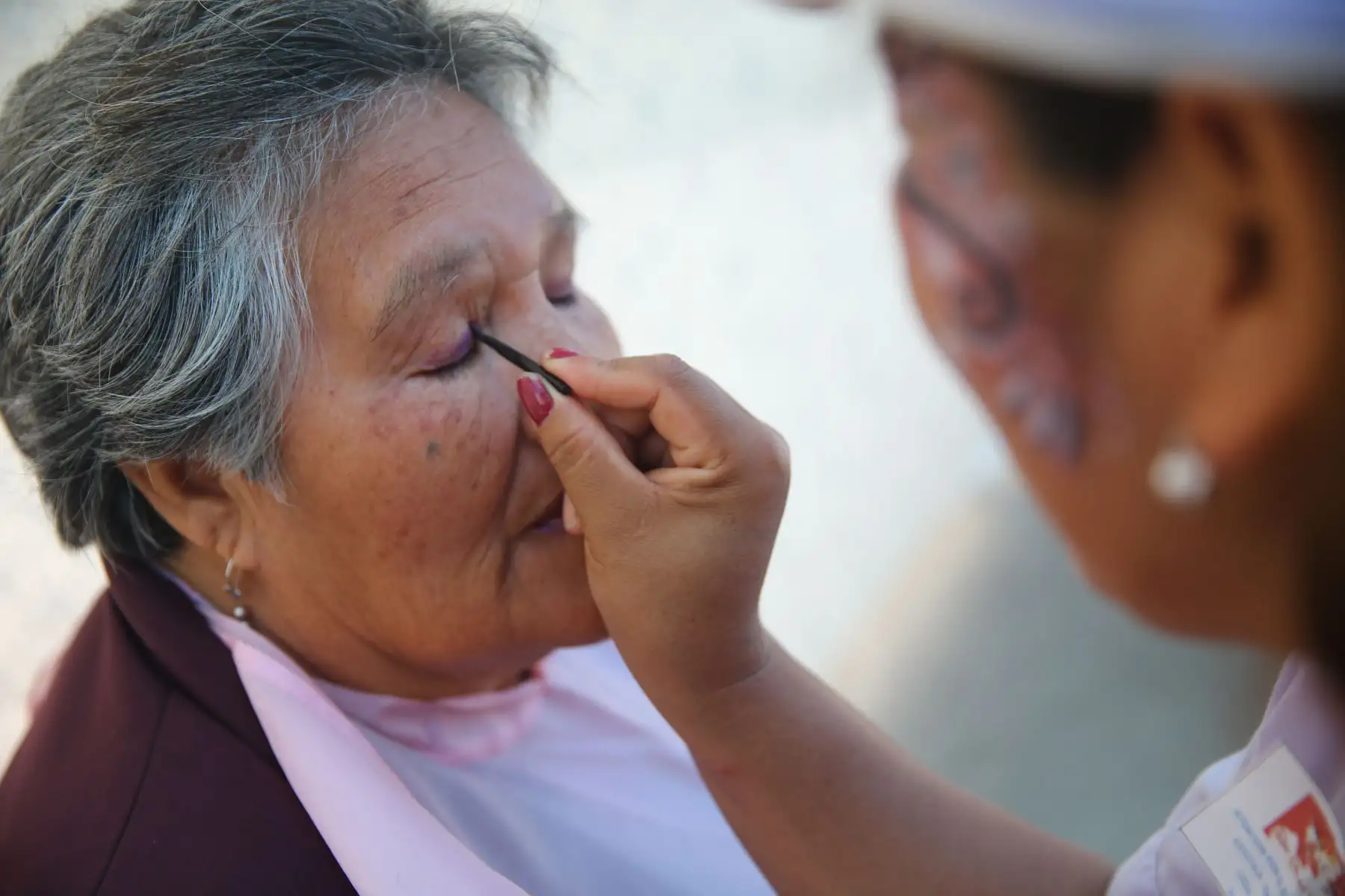 LIMA,PERÚ.FEBRERO 14. El INABIF realiza una jornada de estética personal por el día de la amistad. Foto:Andina/Luis Iparraguirre